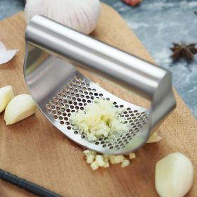 100% Stainless Steel Garlic Press Rocker Garlic Rocker Crusher Garlic Chopper Mincer Press Kitchen Garlic Masher Kitchen Tools 100% Stainless Steel Garlic Press Rocker Garlic Rocker Crusher Garlic Chopper Mincer Press Kitchen Garlic Masher Kitchen Tools